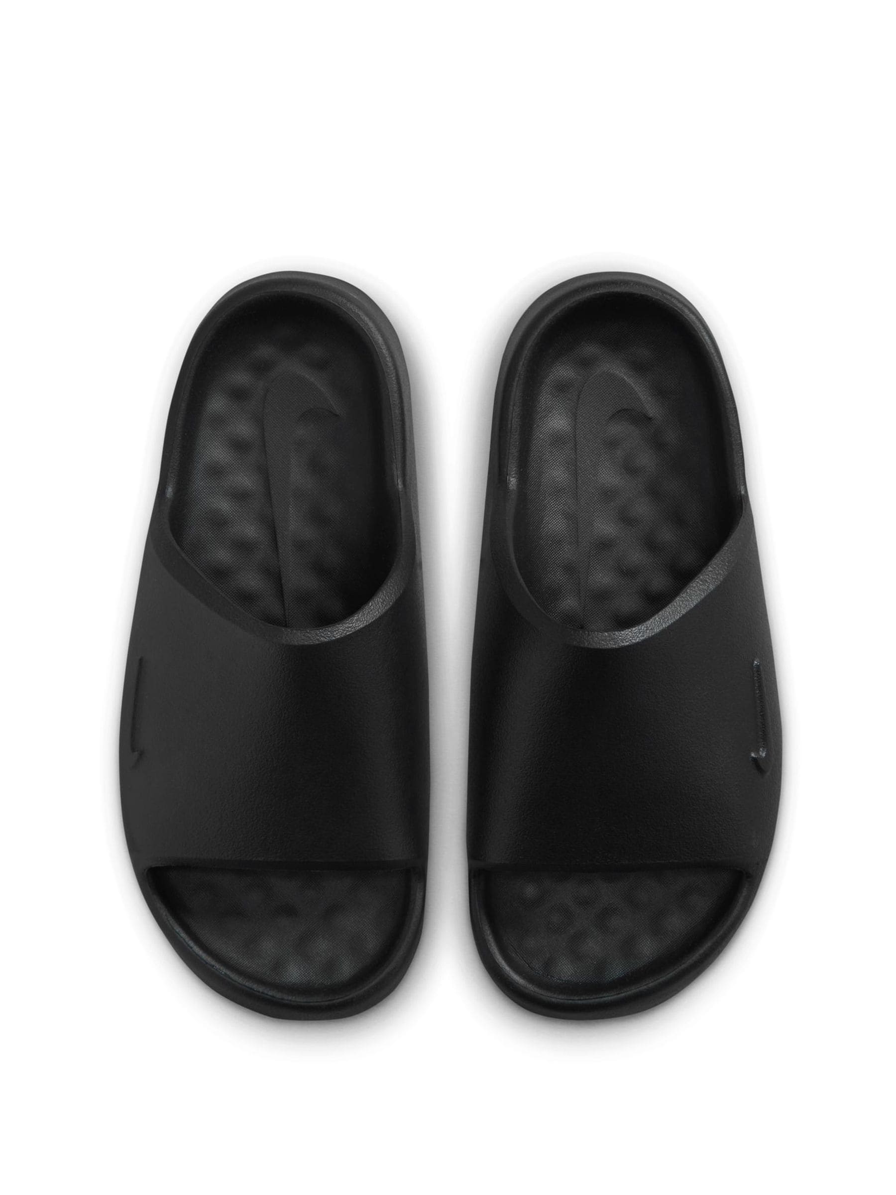 Nike Black Junior Calm 2.0 Sliders image 6