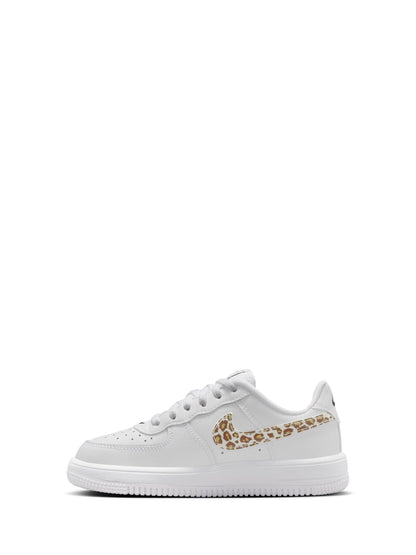 Nike White Junior Air Force 1 Low Lace Trainers image 5