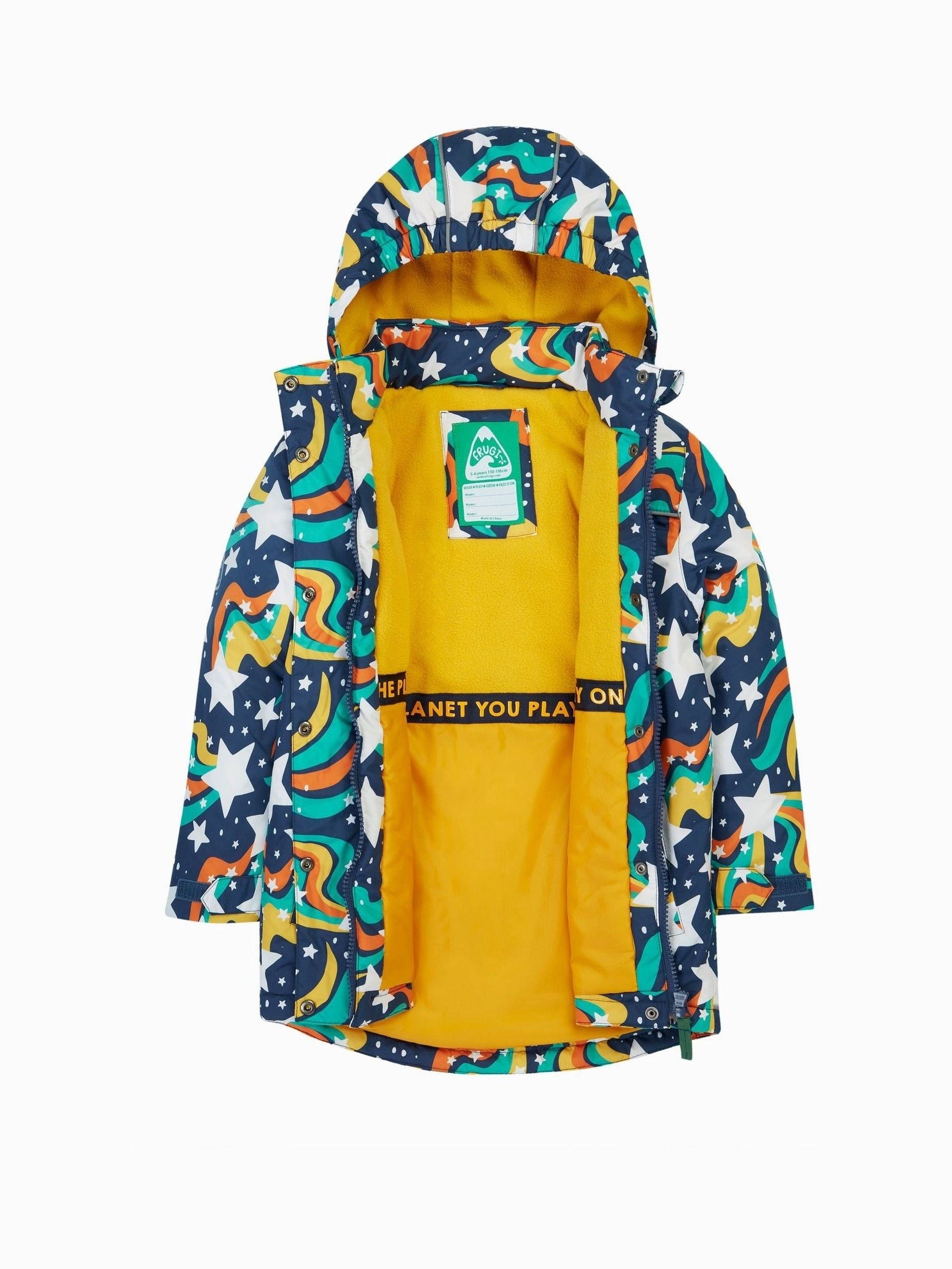 Dsiney Kidz - Frugi Blue Playtime Coat image 3