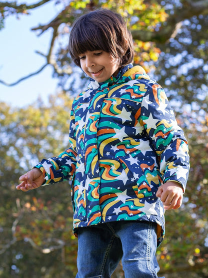 Dsiney Kidz - Frugi Blue Playtime Coat image 7