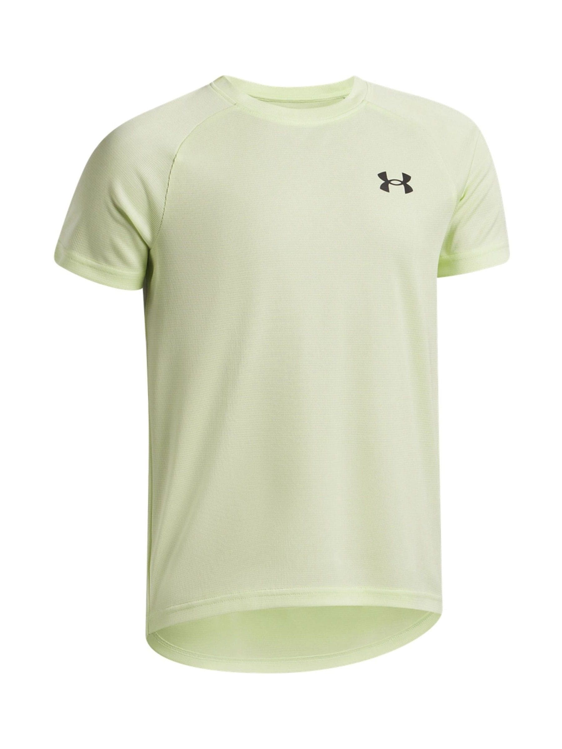 Dsiney Kidz - Under Armour Green Tech Textured Short Sleeve 100% Cotton T-Shirt image 1