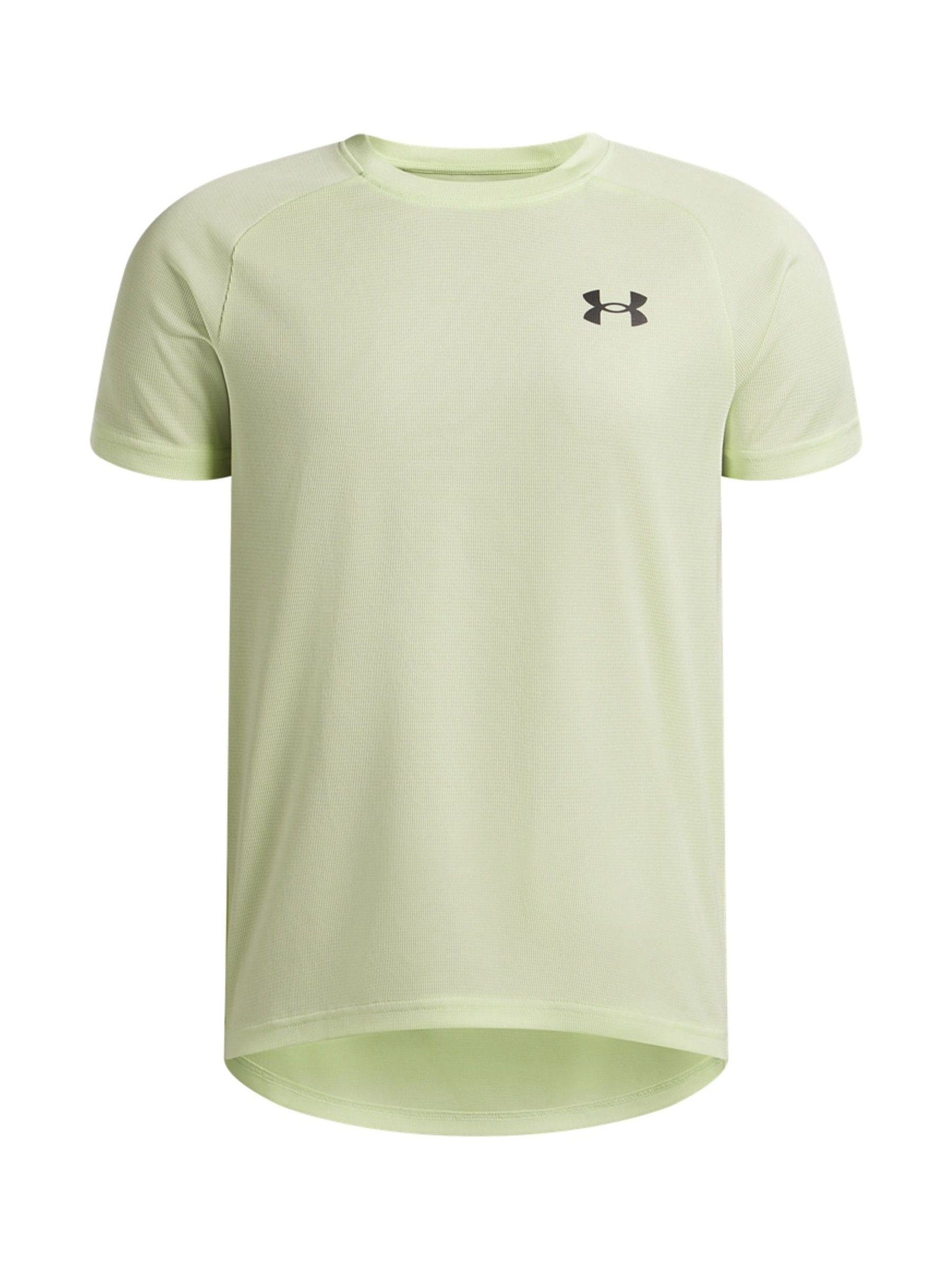Dsiney Kidz - Under Armour Green Tech Textured Short Sleeve 100% Cotton T-Shirt image 3