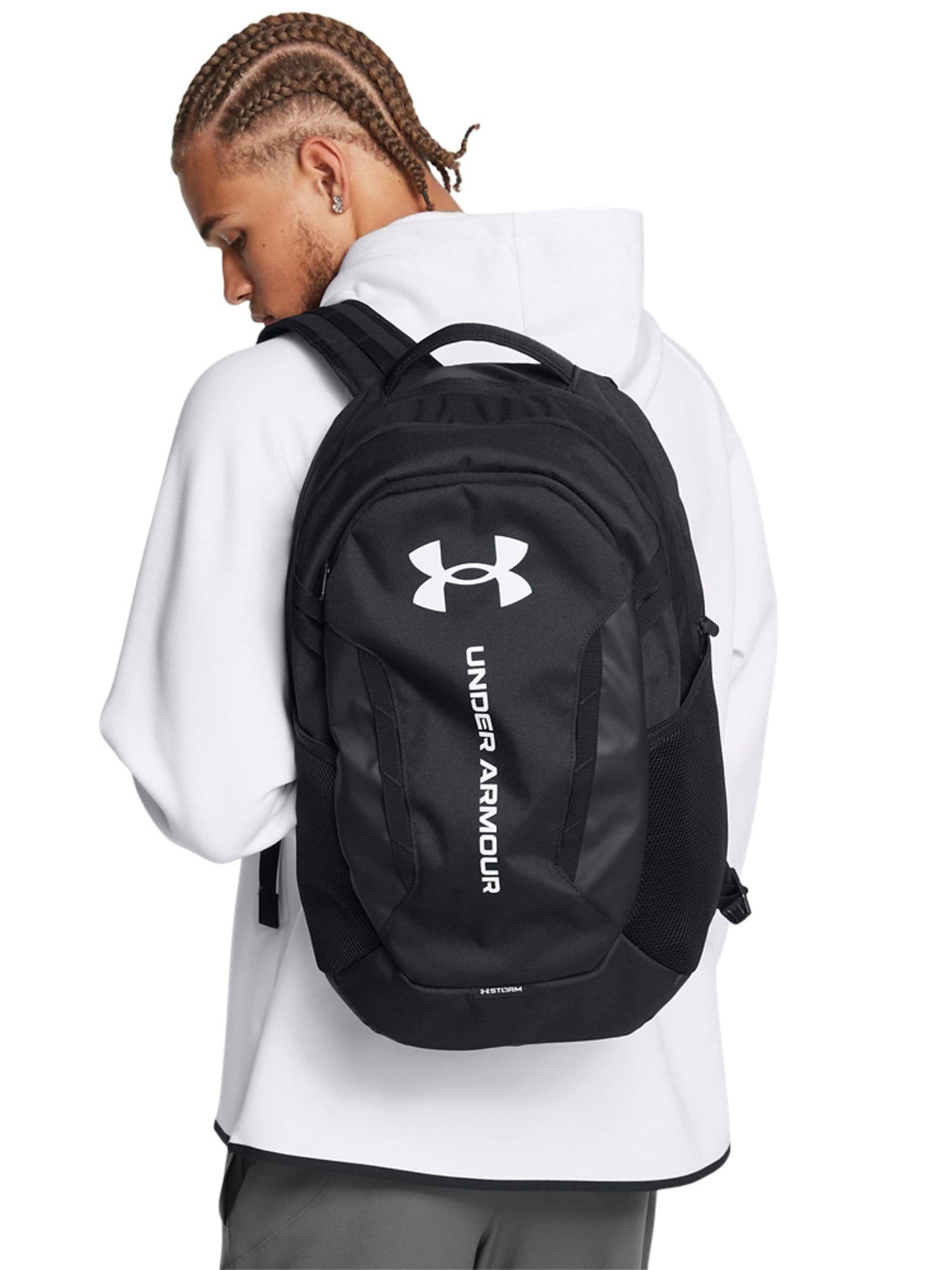 Under Armour Black Hustle 6.0 Backpack image 1