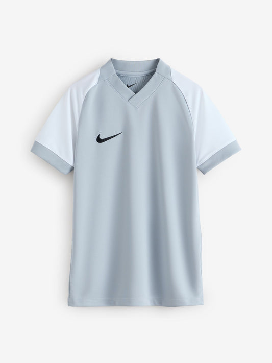 Dsiney Kidz - Nike Wolf Grey and Cream Natural Dri-FIT Challenge VI Football T-Shirt image 1