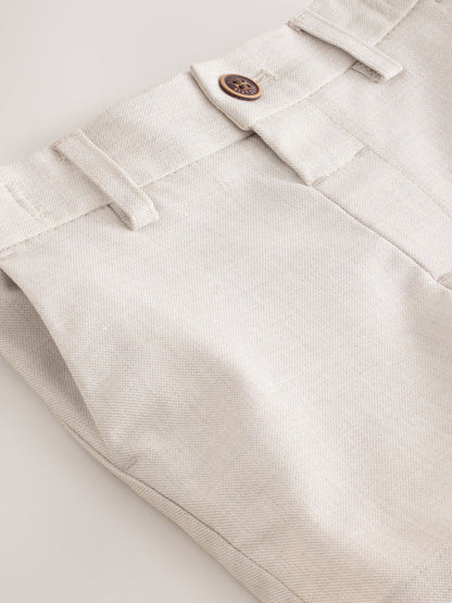 Neutral Formal Shorts (3mths-7yrs) image 4