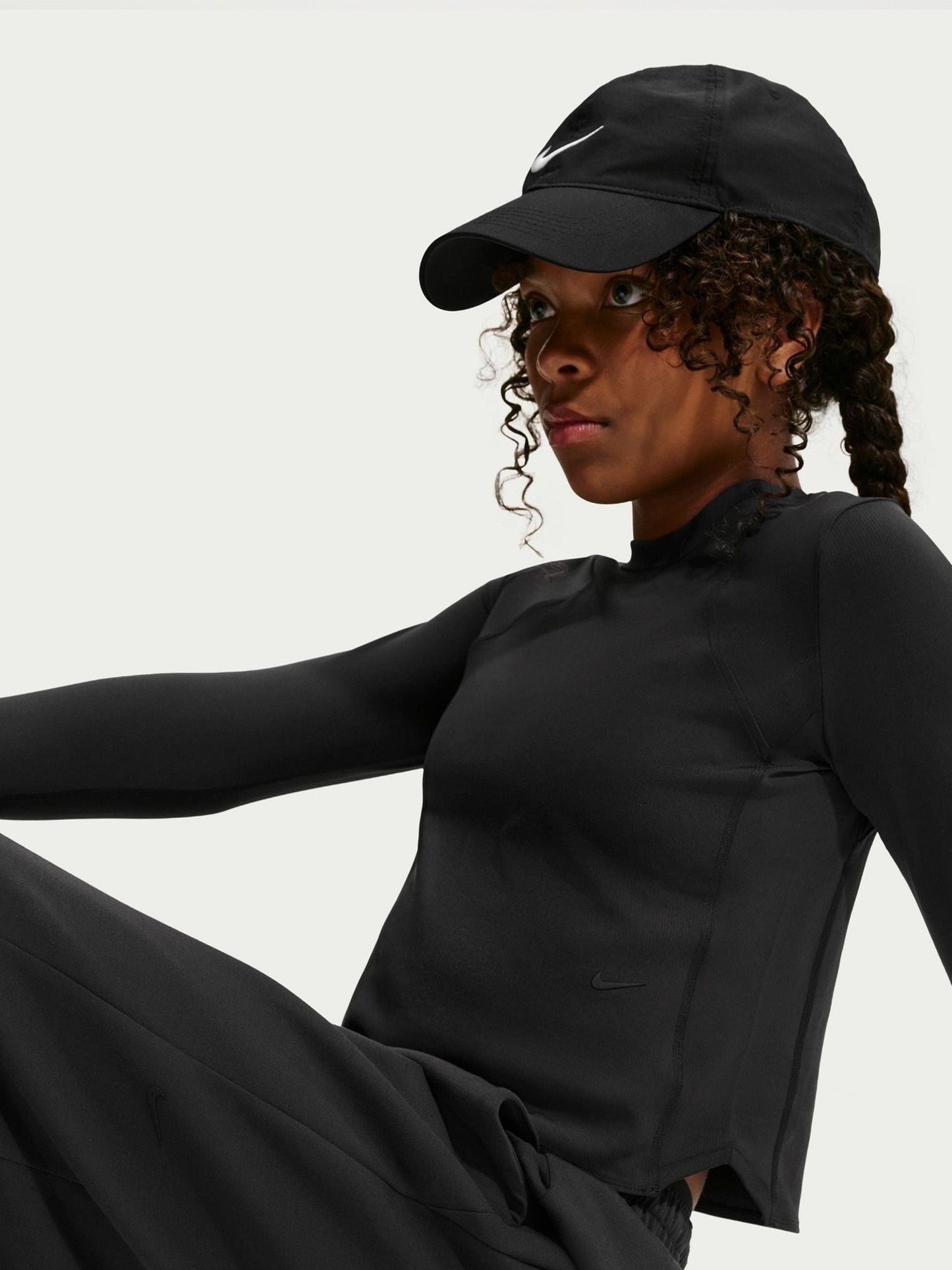 Dsiney Kidz - Nike Black Mavn Dri-FIT Knit Long Sleeve Top image 5
