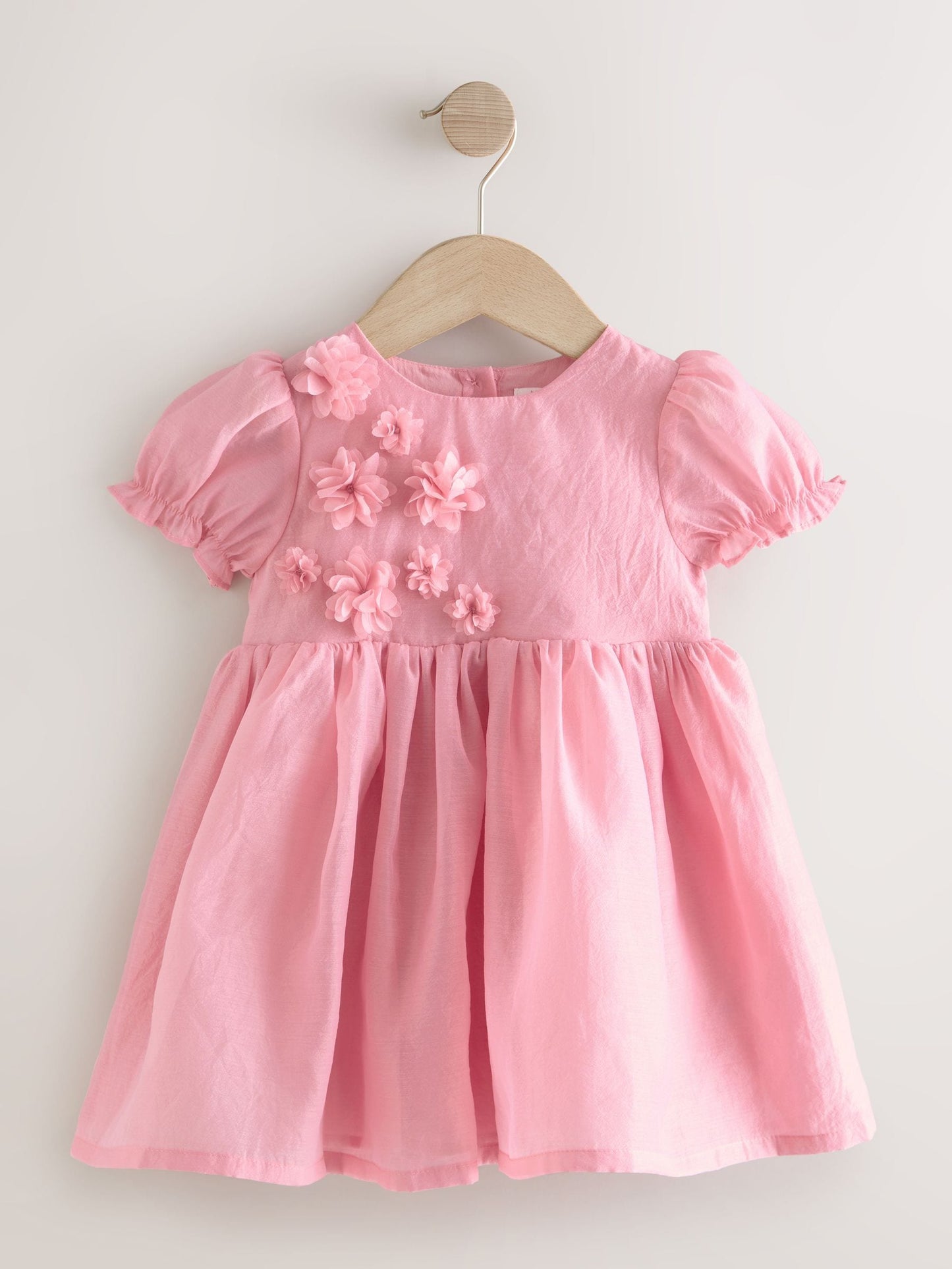 Pink Flower Corsage Dress (3mths-8yrs) image 4
