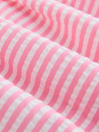Dsiney Kidz - Pink Stripe Corsage Prom Dress (3mths-8yrs) image 8