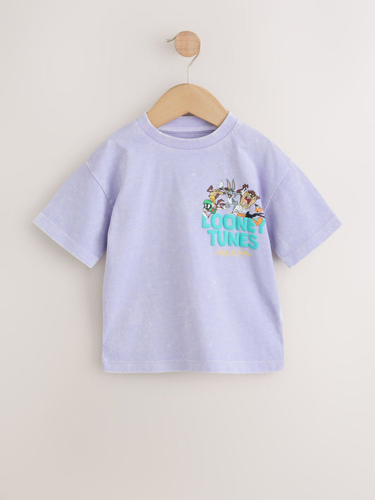 Purple Looney Tunes Short Sleeve T-Shirt (3mths-8yrs) image 1