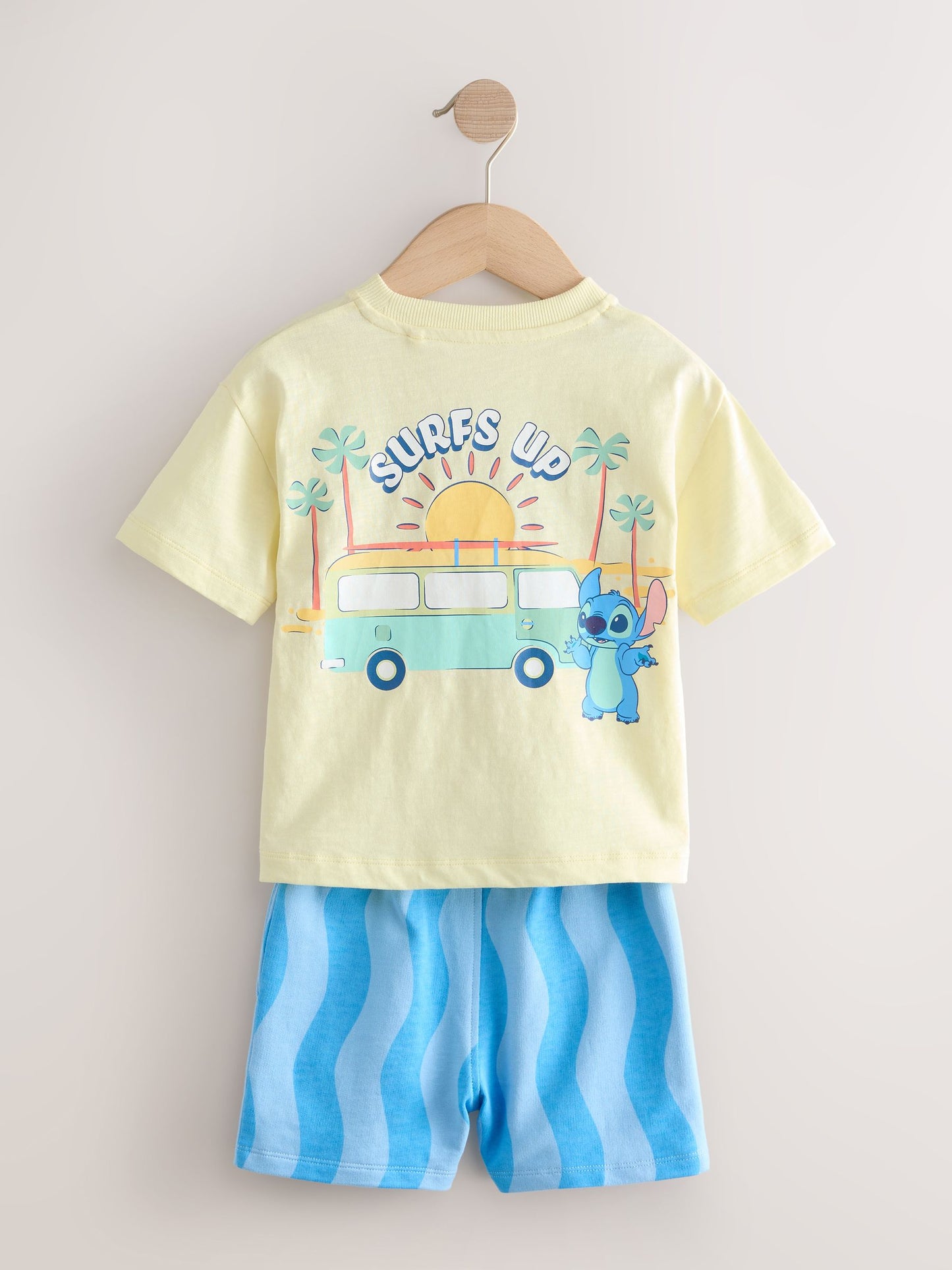 Yellow Lilo & Stitch T-Shirt and Shorts Set (6mths-8yrs) image 7
