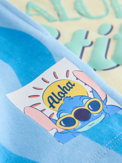 Yellow Lilo & Stitch T-Shirt and Shorts Set (6mths-8yrs) image 8