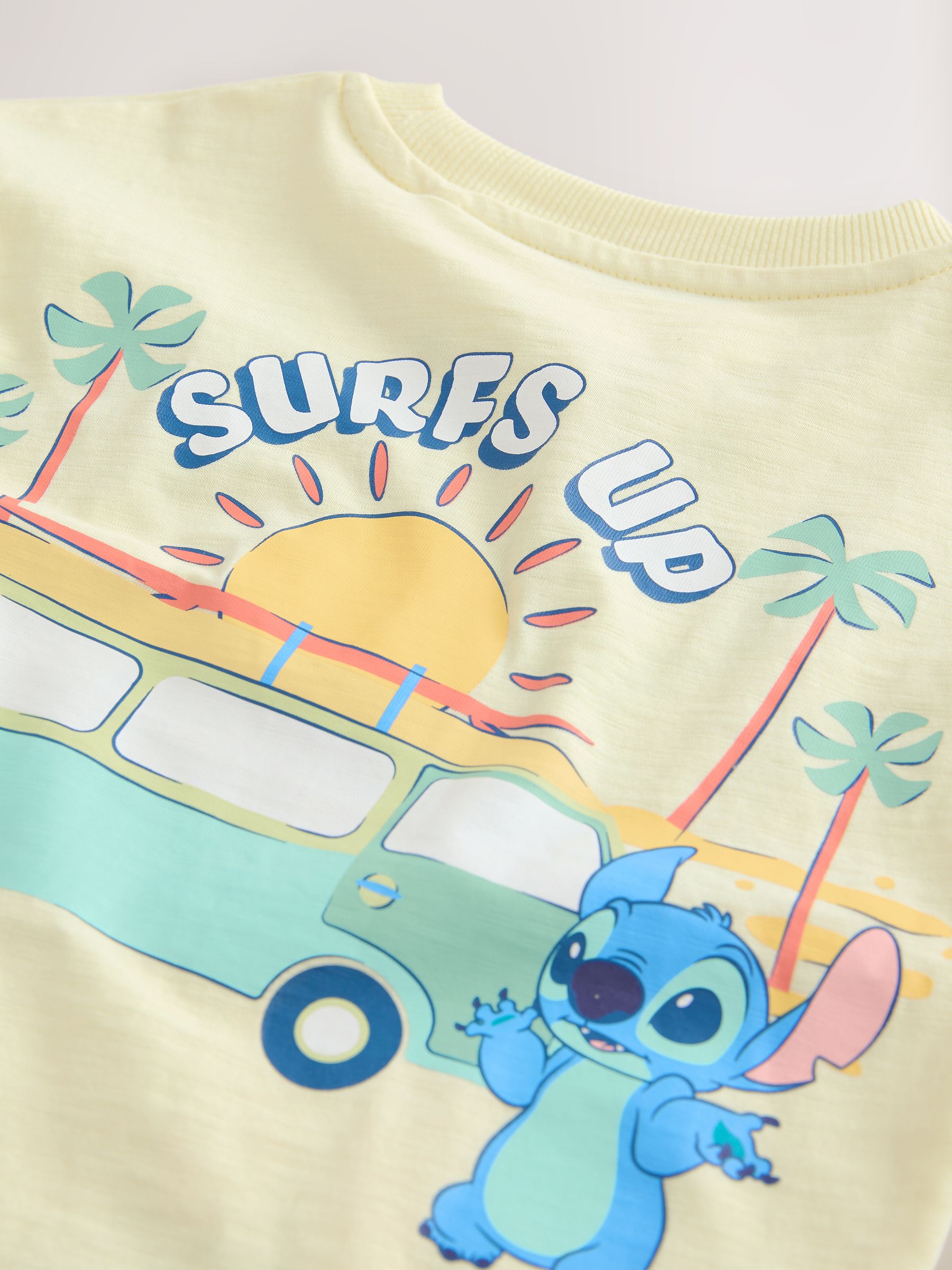 Yellow Lilo & Stitch T-Shirt and Shorts Set (6mths-8yrs) image 9