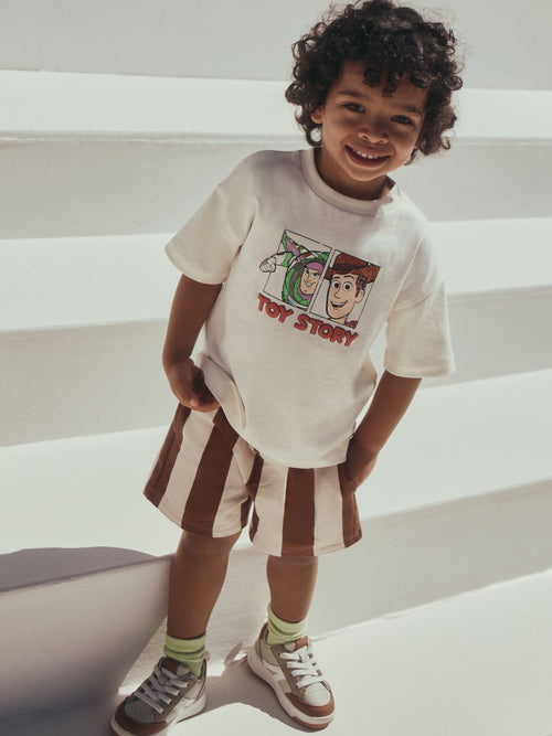 Ecru Toy Story T-Shirt and Shorts Set (3mths-8yrs) image 1