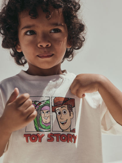 Ecru Toy Story T-Shirt and Shorts Set (3mths-8yrs) image 3