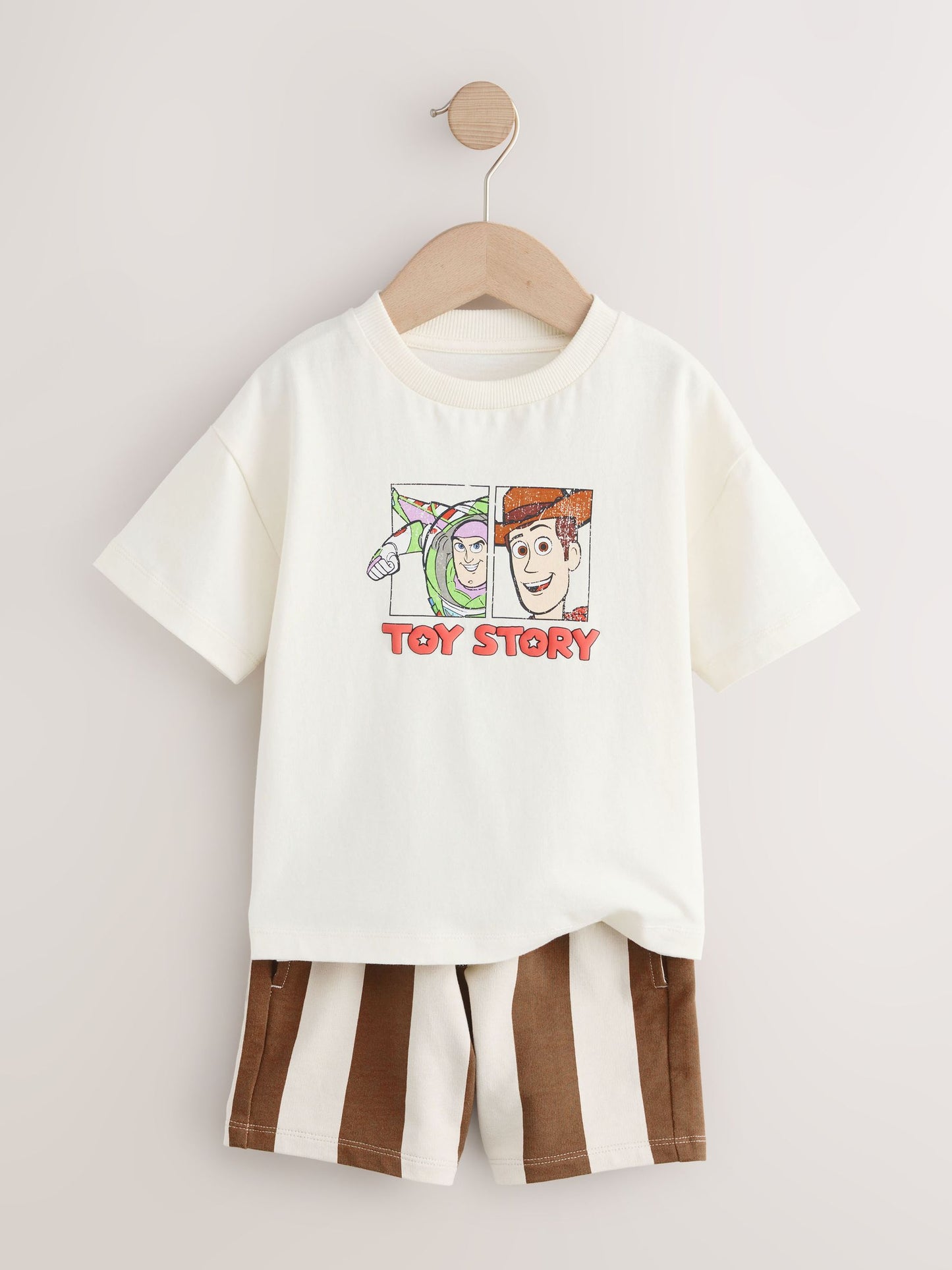 Ecru Toy Story T-Shirt and Shorts Set (3mths-8yrs) image 5