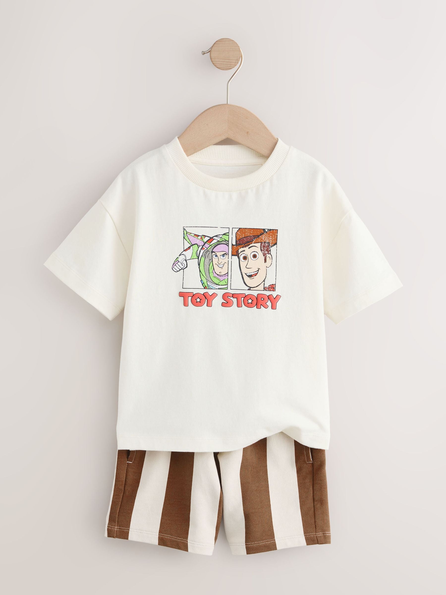 Ecru Toy Story T-Shirt and Shorts Set (3mths-8yrs) image 5