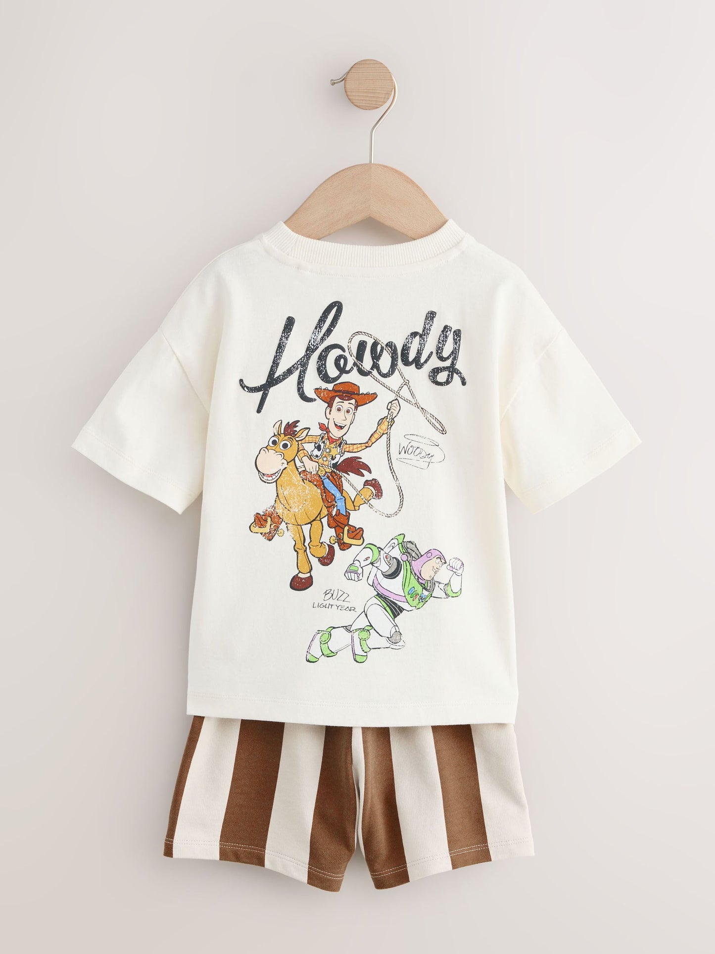Ecru Toy Story T-Shirt and Shorts Set (3mths-8yrs) image 6