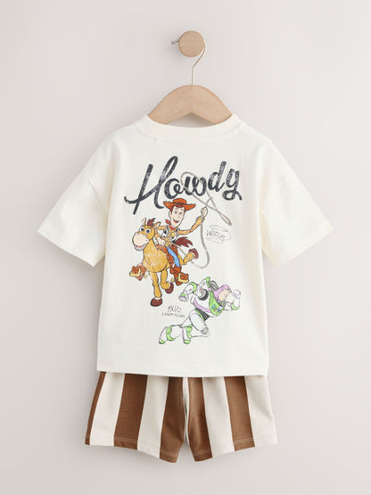 Ecru Toy Story T-Shirt and Shorts Set (3mths-8yrs) image 6
