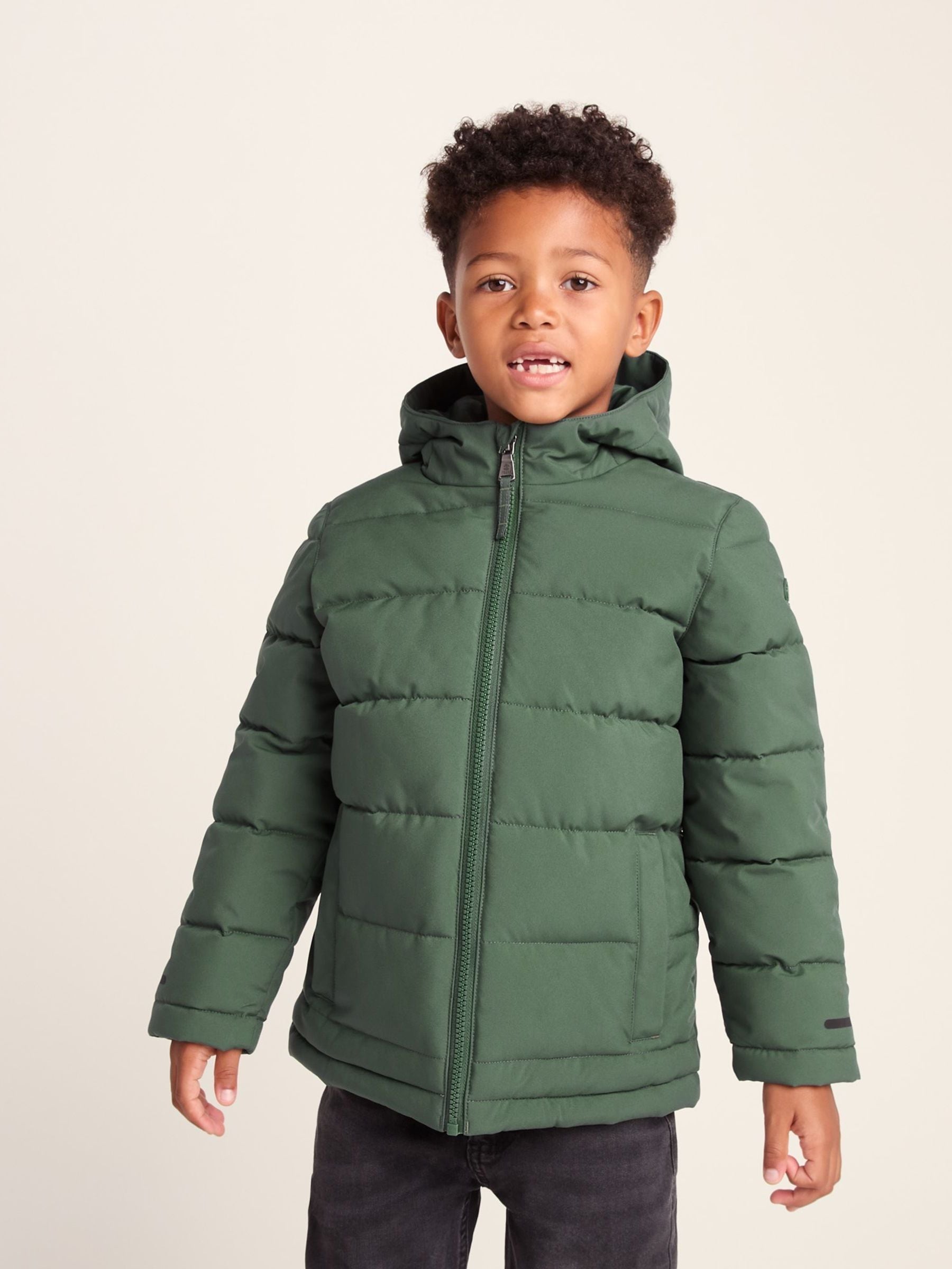 Dsiney Kidz - Tog 24 Green Harecroft Padded Jacket image 3