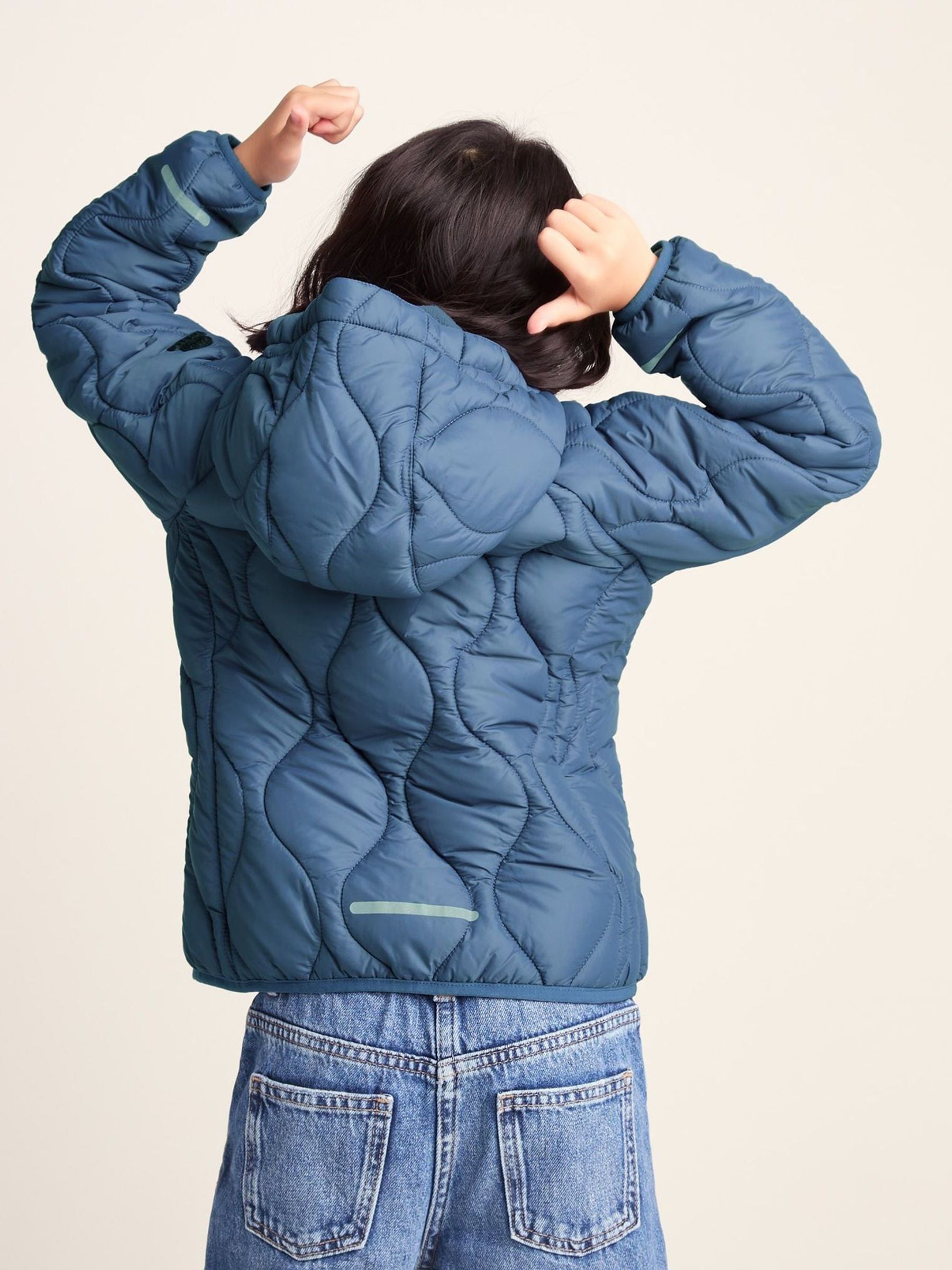 Dsiney Kidz - Tog 24 Blue Arbor Kids Shower Resistant Padded Jacket image 3
