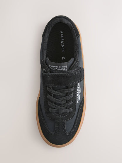 smALLSAINTS Black Ripstop Gum Sole Trainers image 3