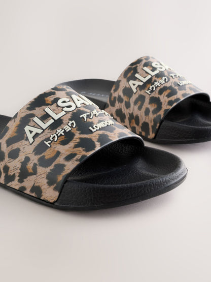 smALLSAINTS Leopard Underground Sliders image 3