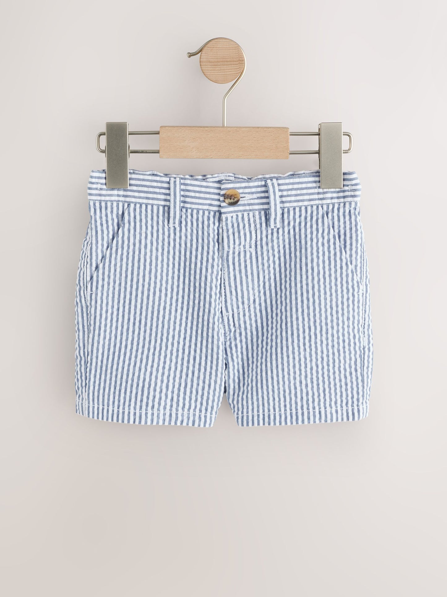 Dsiney Kidz - Blue/White Stripe Chino Shorts (3mths-7yrs) image 4