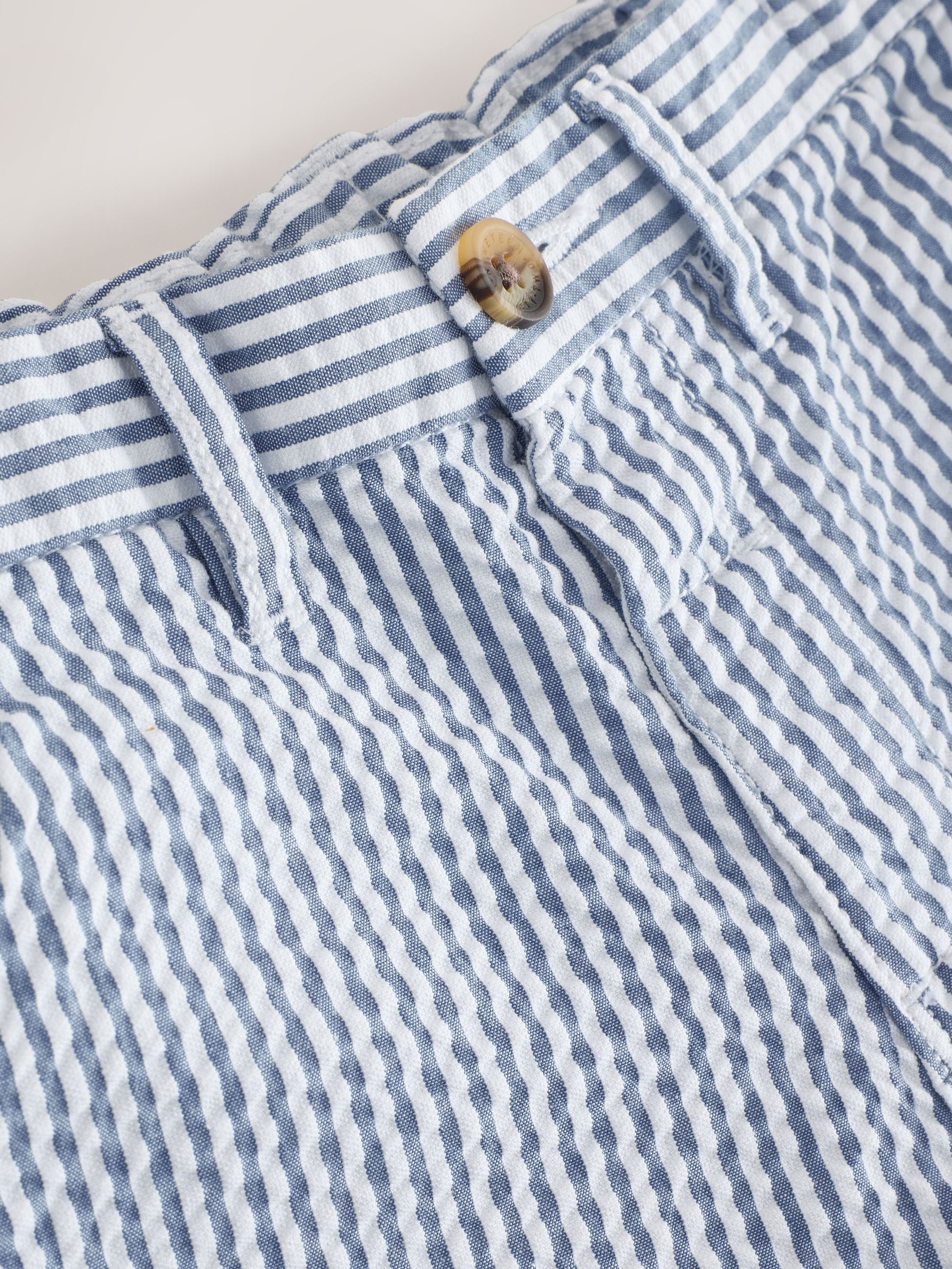 Dsiney Kidz - Blue/White Stripe Chino Shorts (3mths-7yrs) image 6