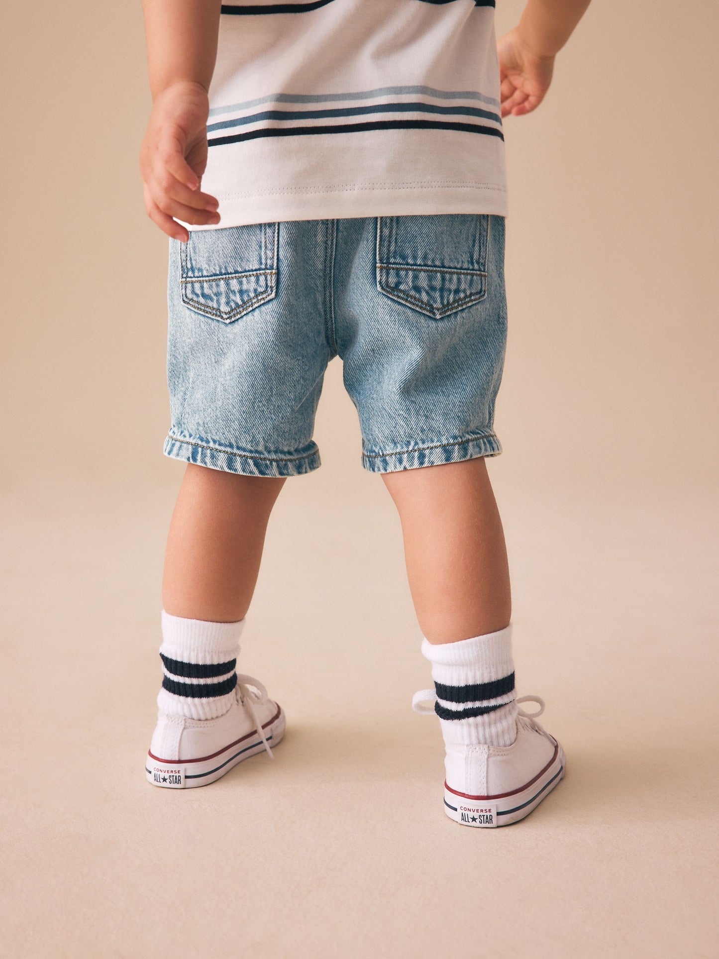 Dsiney Kidz - Light Blue Denim Shorts (3mths-7yrs) image 2