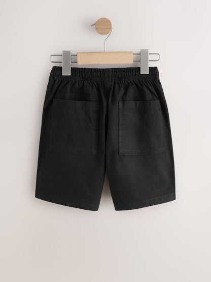 Dsiney Kidz - Black Loose Fit Shorts (3-16yrs) image 2