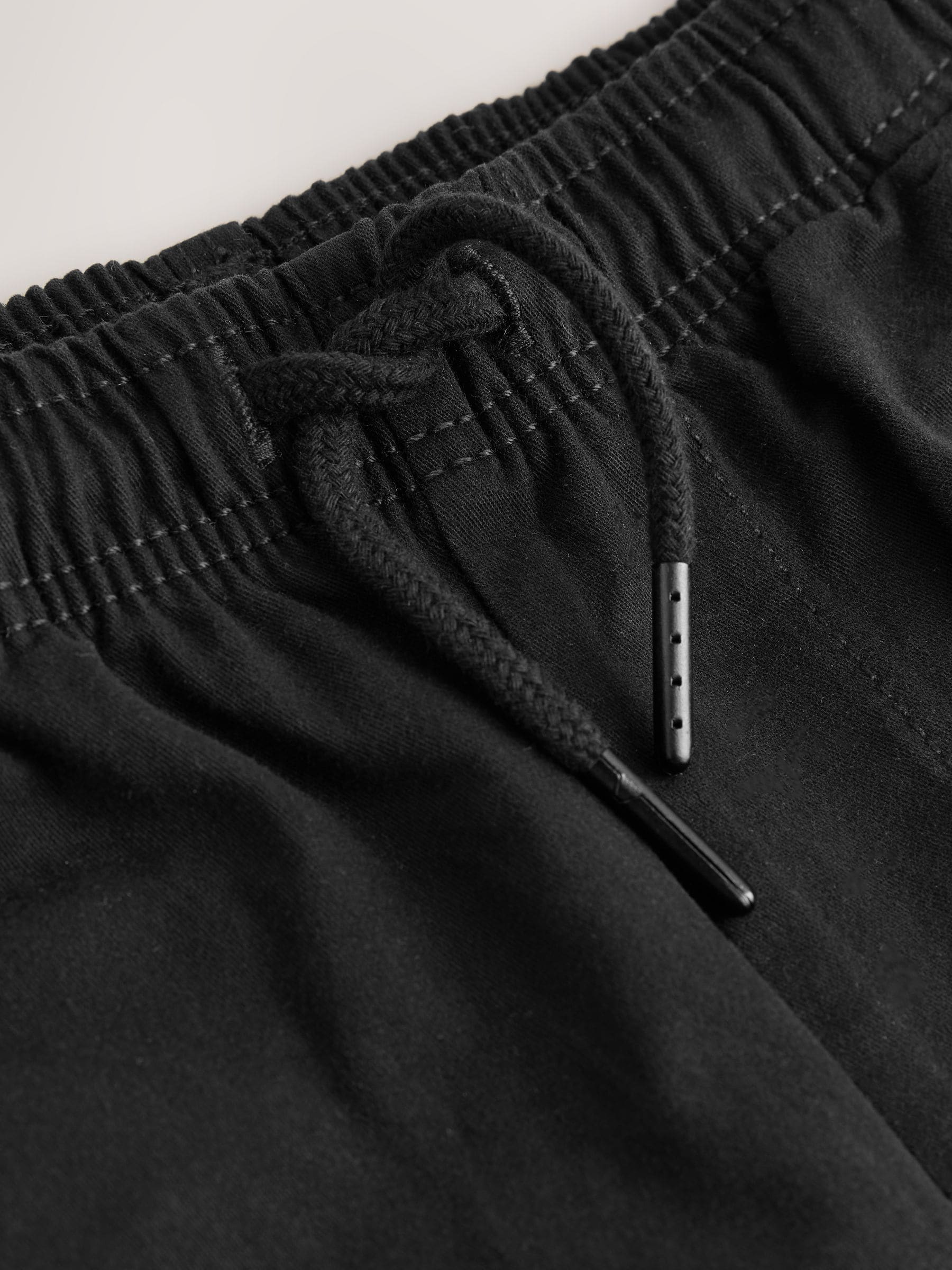 Dsiney Kidz - Black Loose Fit Shorts (3-16yrs) image 4