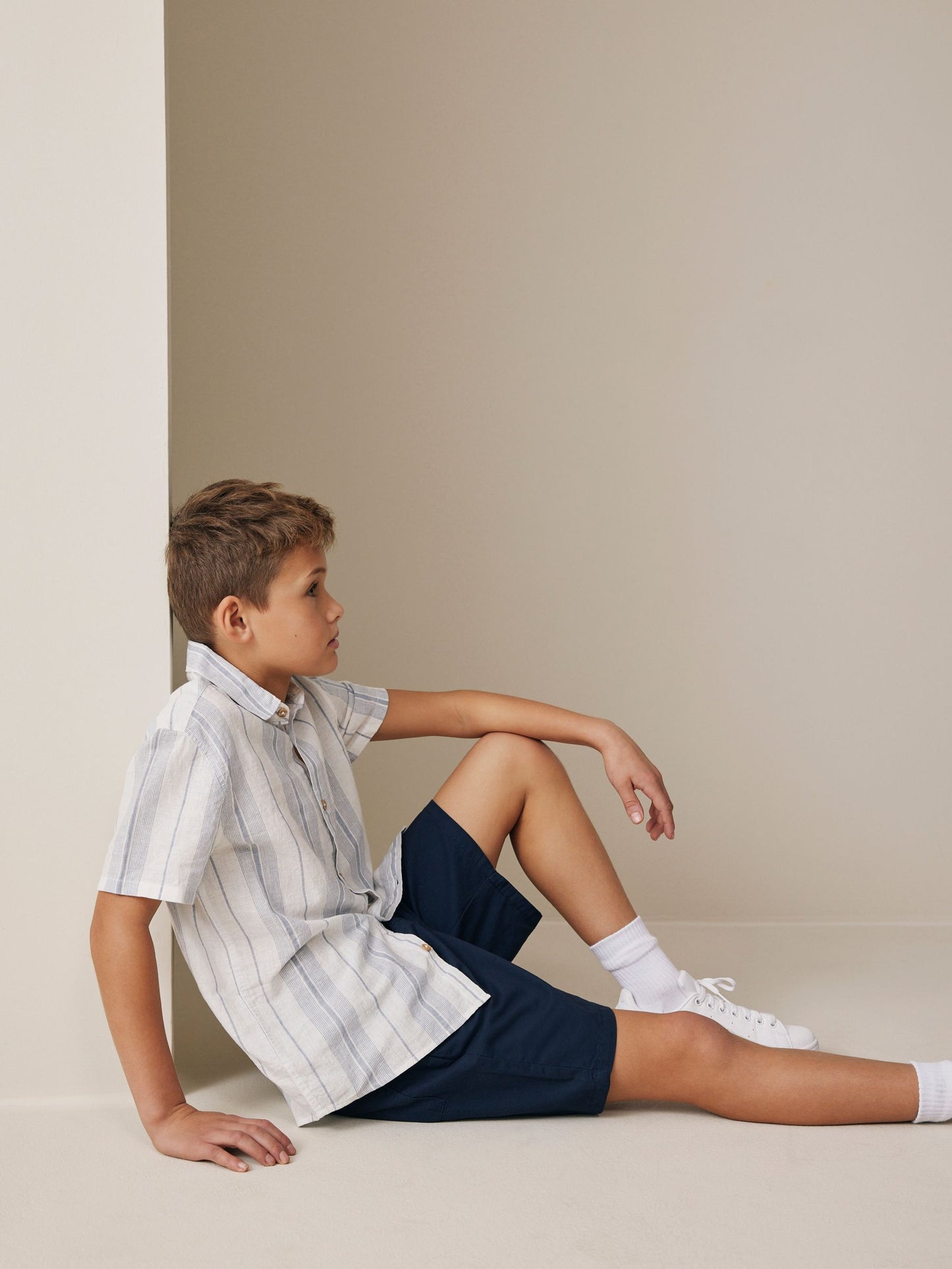 Dsiney Kidz - Navy Loose Fit Shorts (3-16yrs) image 3