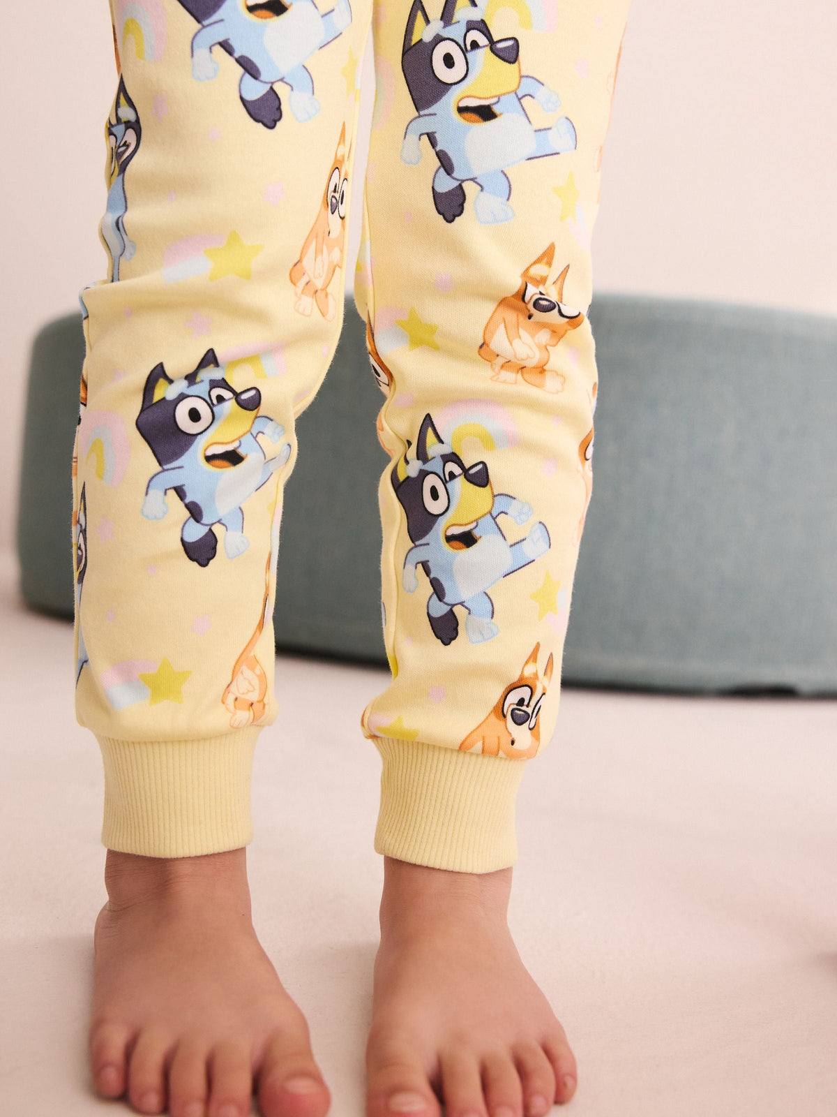 Blue/Yellow Snuggle Pyjamas 3 Pack (9mths-12yrs) - image 5