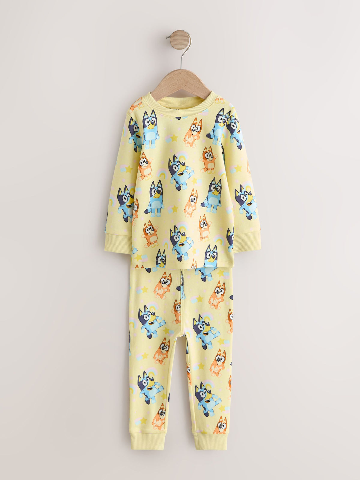 Blue/Yellow Snuggle Pyjamas 3 Pack (9mths-12yrs) - image 8