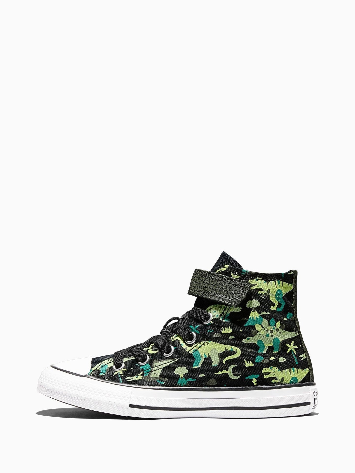 Converse Black Chuck Taylor Easy On Dino Print Trainers image 2