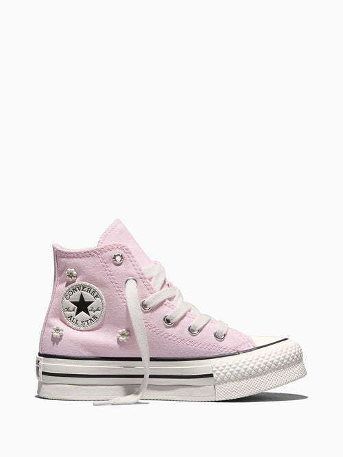 Converse Pink Chuck Taylor EVA Lift Beads Trainers image 1