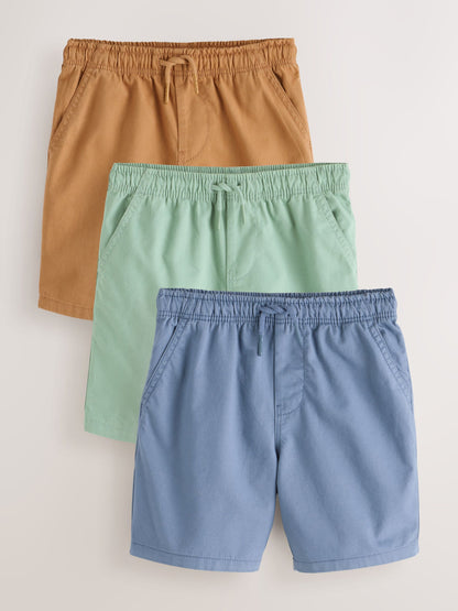 Dsiney Kidz - Blue/Orange 3 Pack Shorts (3-16yrs) image 1