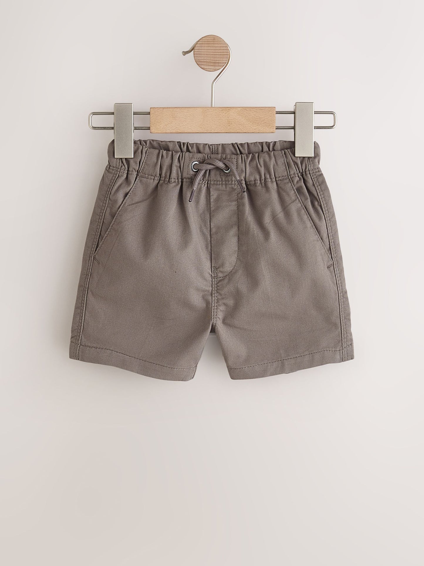 Dsiney Kidz - Brown/Star/Checkerboard Pull On Shorts 3 Pack (3mths-7yrs) image 4