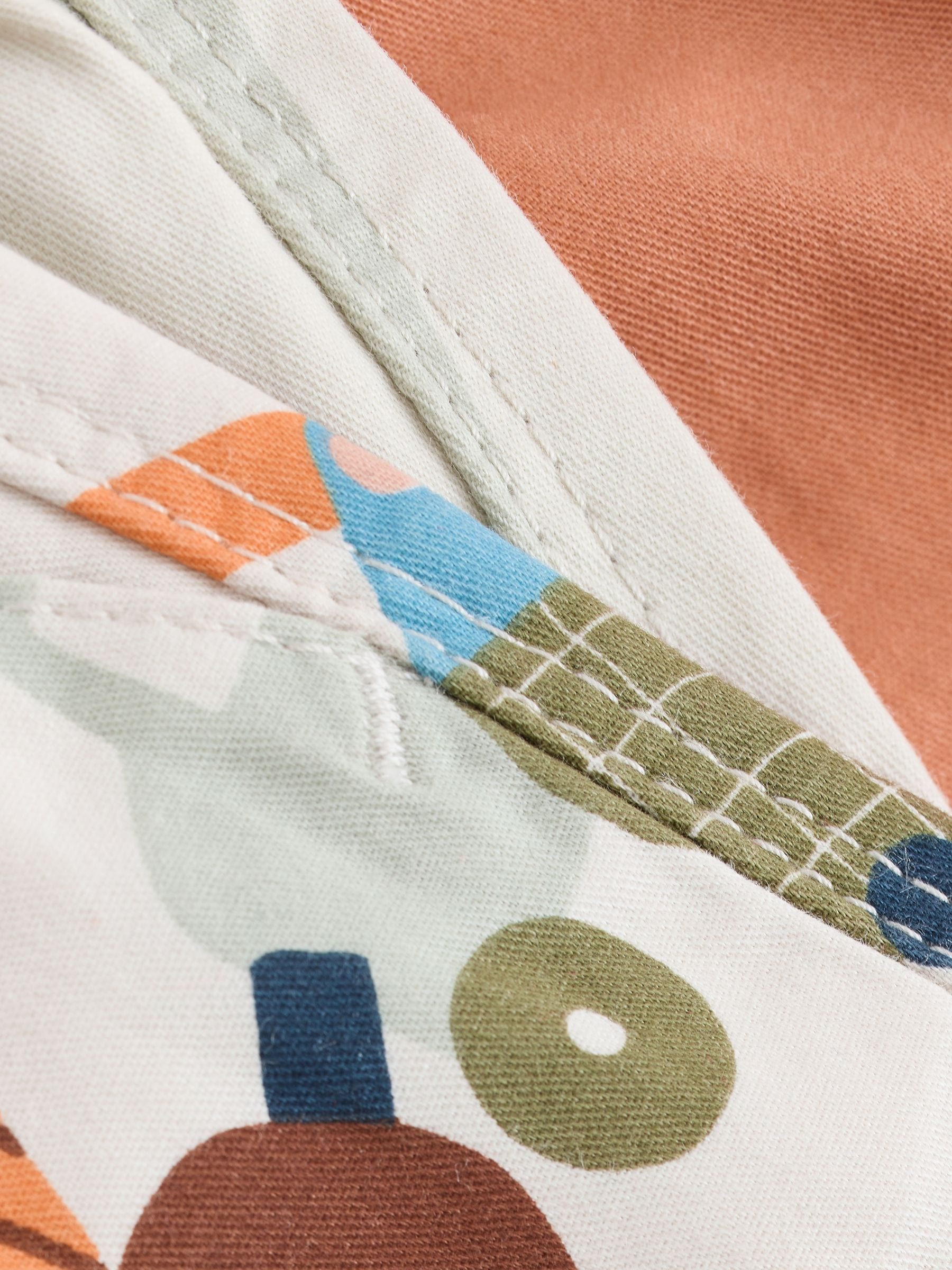 Dsiney Kidz - Rust Orange/Stripe/Transport Pull On Shorts 3 Pack (3mths-7yrs) image 6