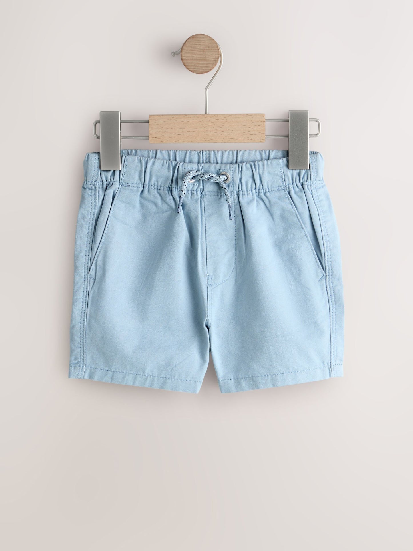 Pale Blue Pull On Shorts (3mths-7yrs) image 4