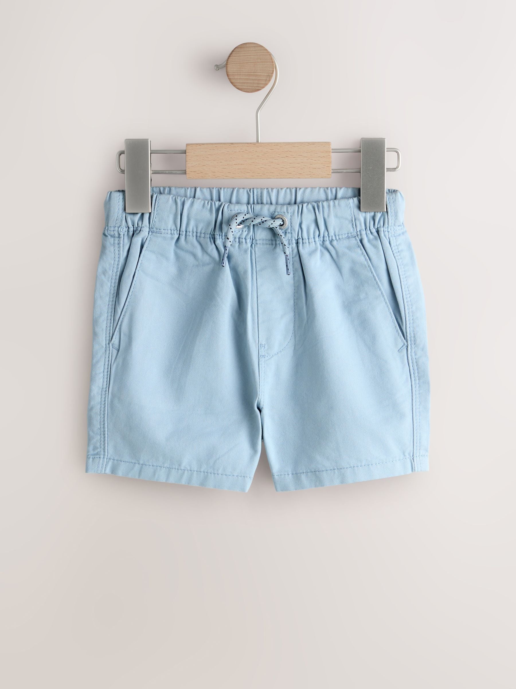 Pale Blue Pull On Shorts (3mths-7yrs) image 4