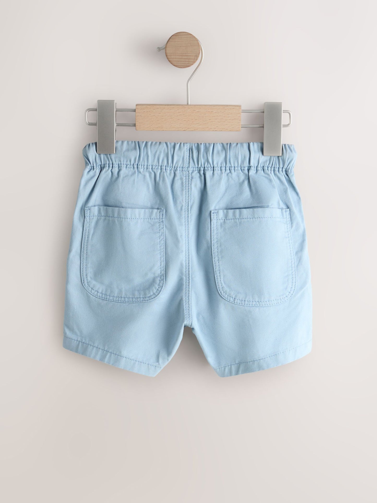 Pale Blue Pull On Shorts (3mths-7yrs) image 5
