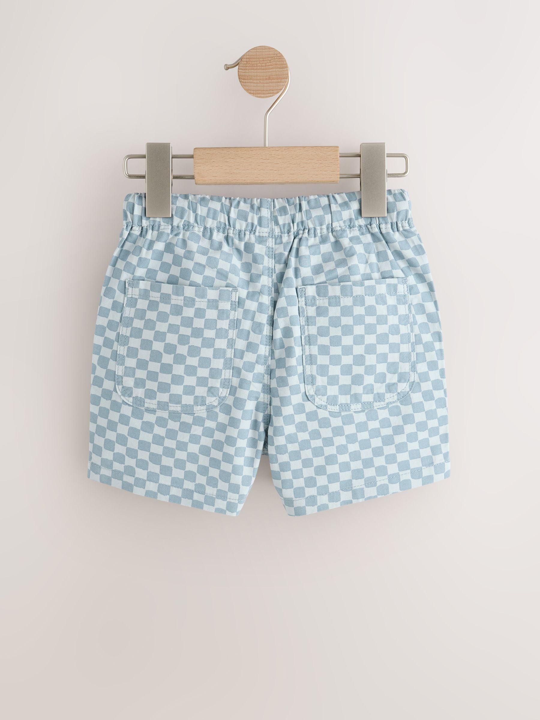 Dsiney Kidz - Blue Checkerboard Pull On Shorts (3mths-7yrs) image 5