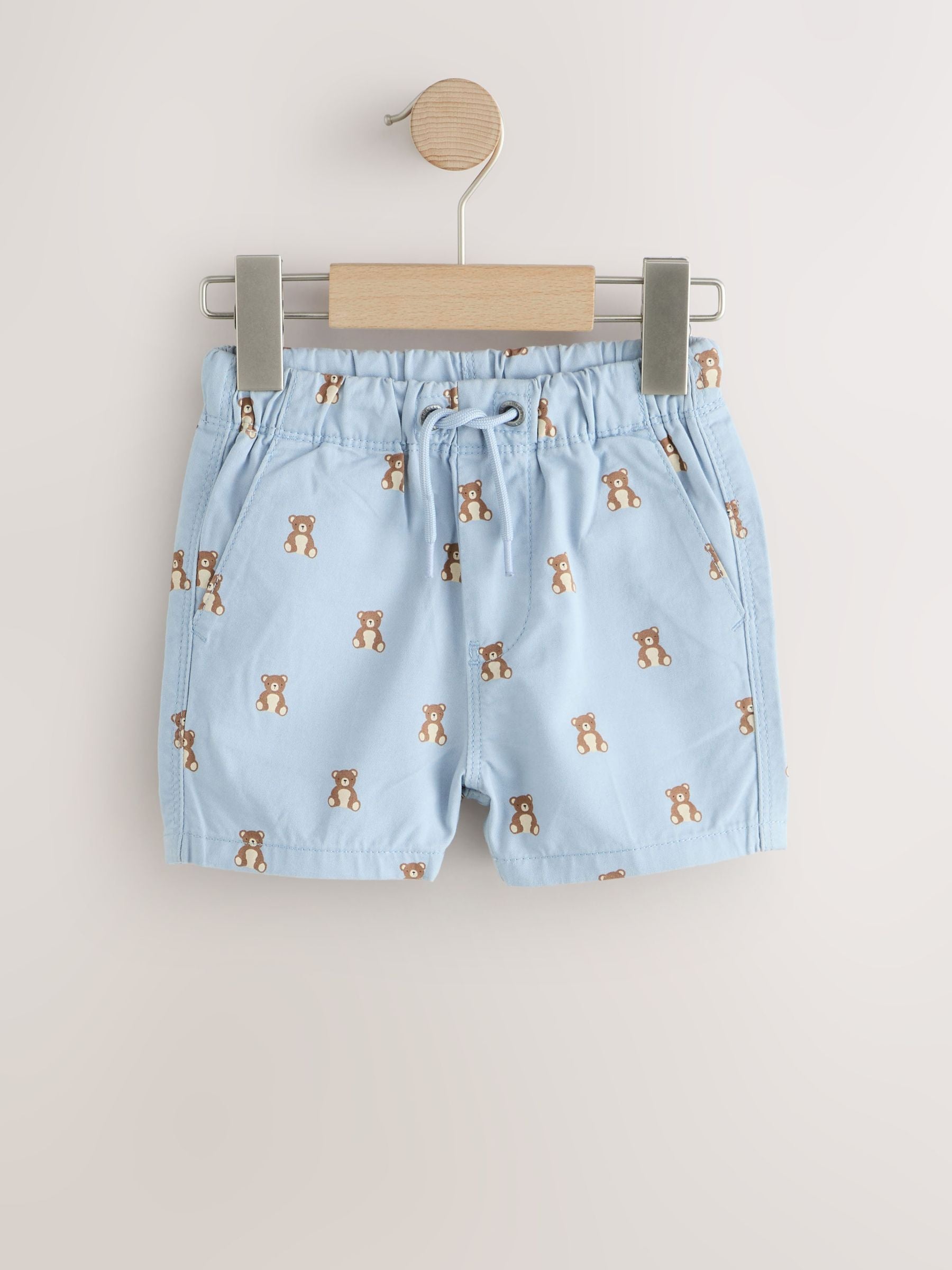 Dsiney Kidz - Blue Bear Print Pull On Shorts (3mths-7yrs) image 5