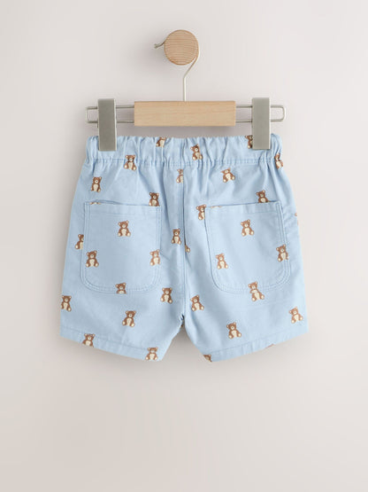 Dsiney Kidz - Blue Bear Print Pull On Shorts (3mths-7yrs) image 6