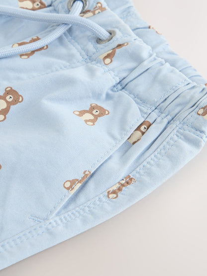 Dsiney Kidz - Blue Bear Print Pull On Shorts (3mths-7yrs) image 7