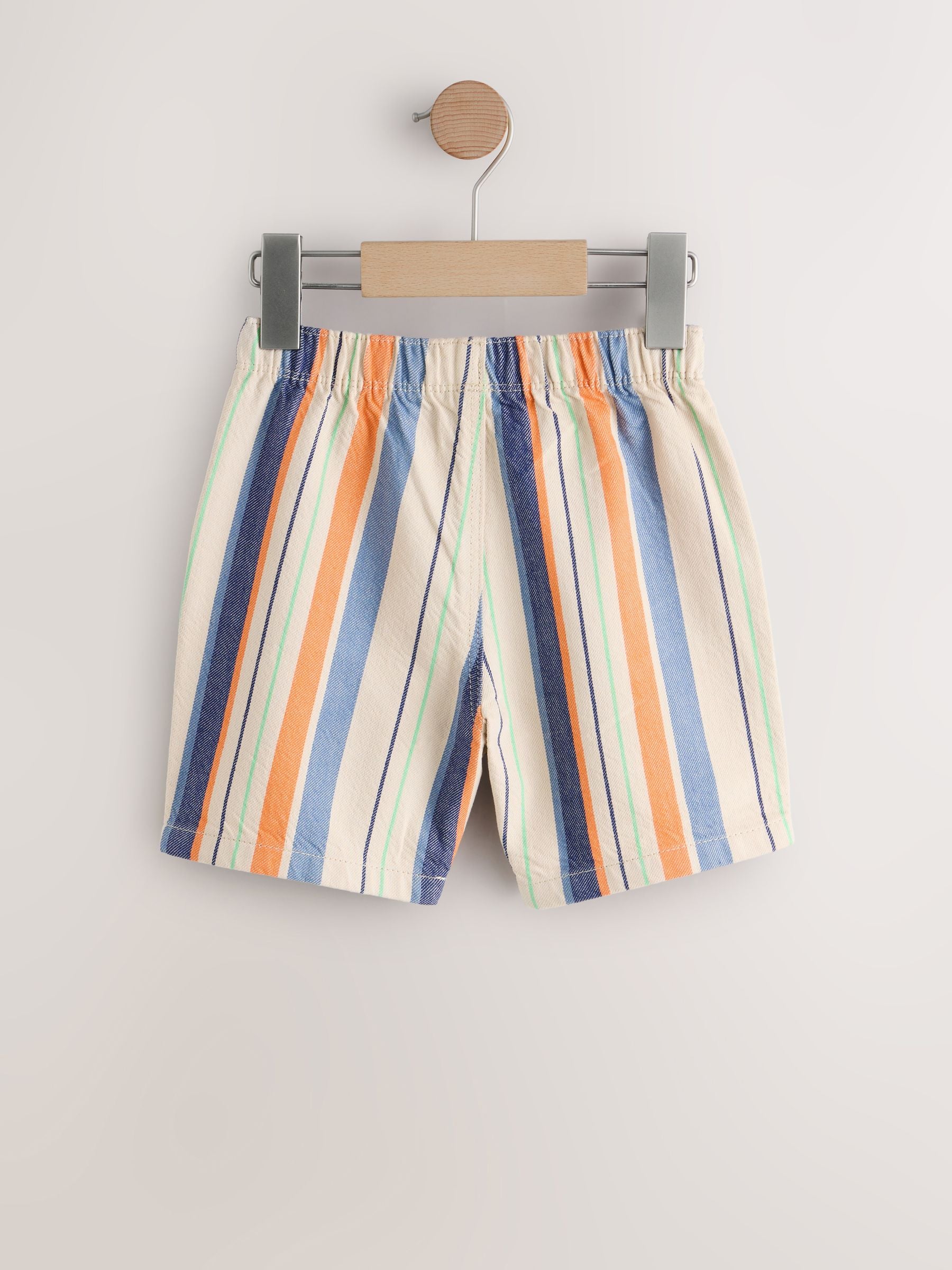 Dsiney Kidz - Orange/Neutral Stripe Pull On Bermuda Shorts (3mths-7yrs) image 6