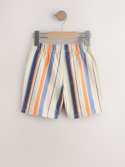Dsiney Kidz - Orange/Neutral Stripe Pull On Bermuda Shorts (3mths-7yrs) image 6