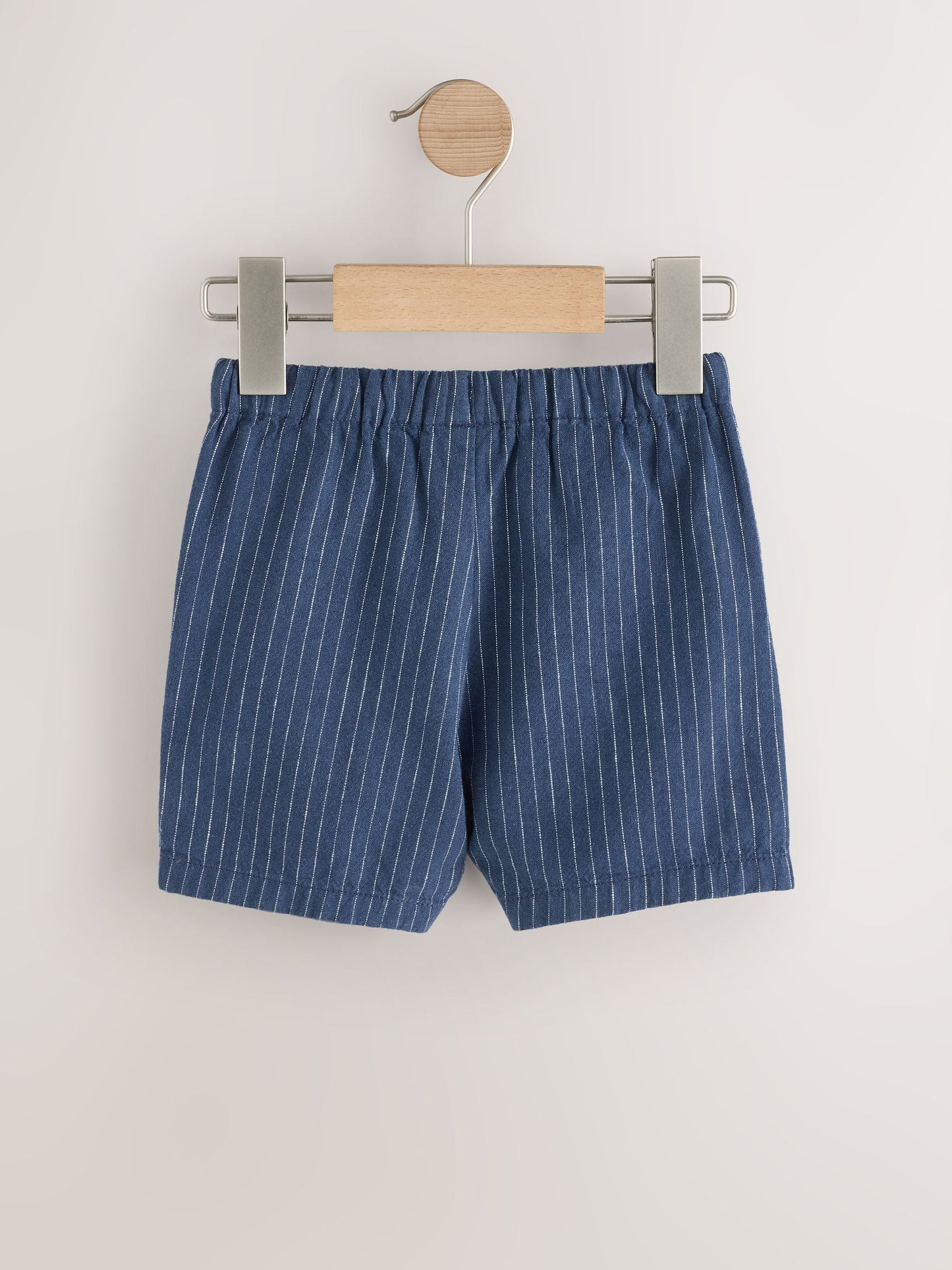 Dsiney Kidz - Navy Stripe Linen Blend Pull On Shorts (3mths-7yrs) image 6