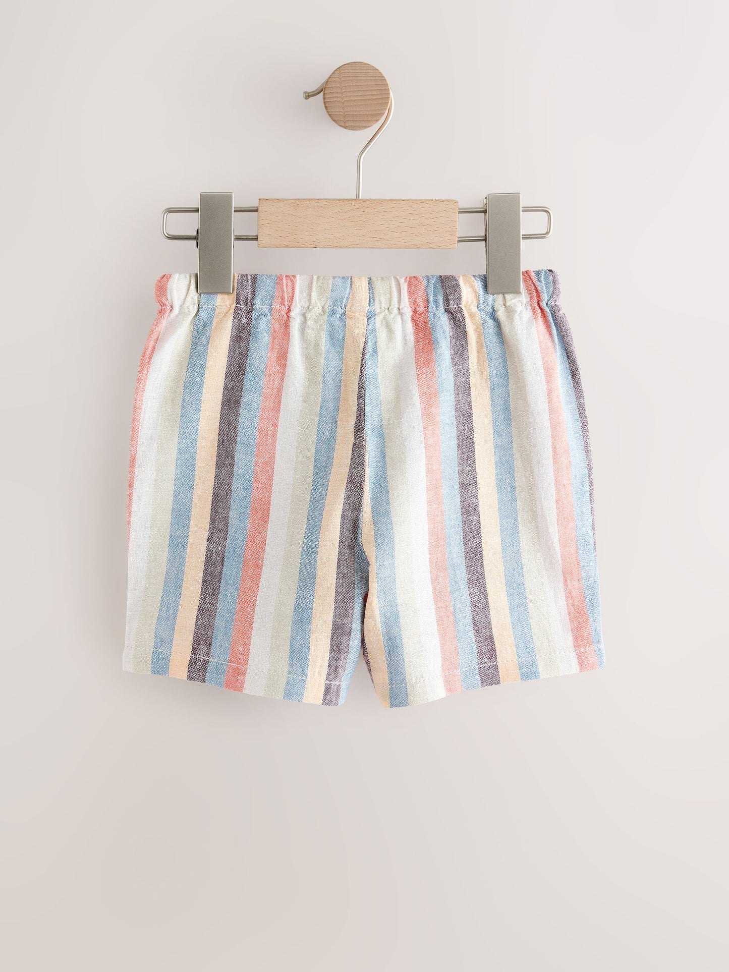 Dsiney Kidz - Multi Stripe Linen Blend Pull On Shorts (3mths-7yrs) image 5